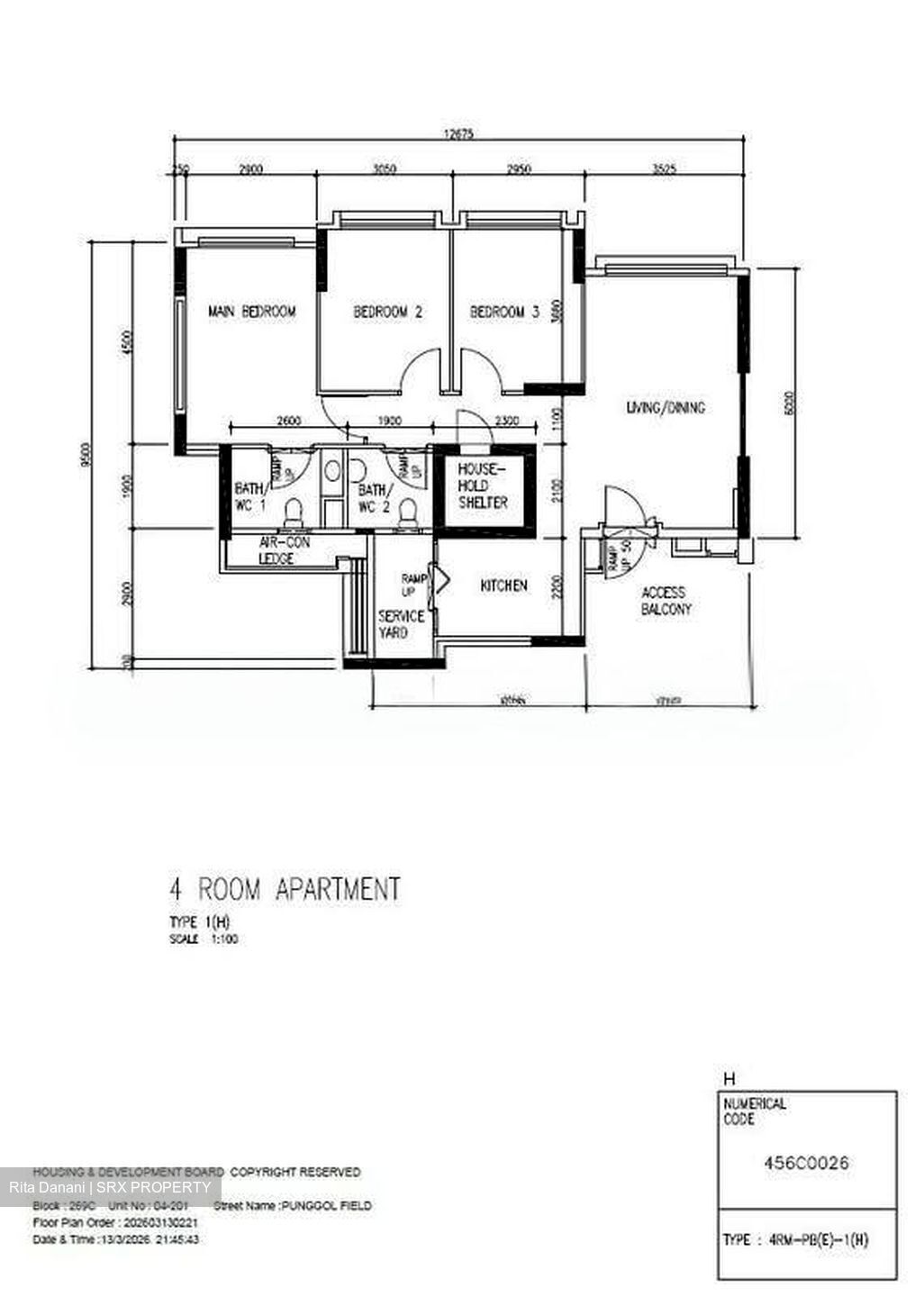 Blk 269C Punggol Sapphire (Punggol), HDB 4 Rooms #537273381